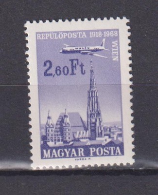 UNGARIA CLADIRI 1968 MI.2421 MNH foto