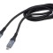 Cablu USB 4.0 USB-C GEMBIRD 1,5m negru 40Gbps din ambele părți