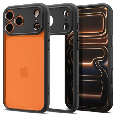 Husa pentru Apple iPhone 17 Pro, Spigen, Ultra Hybrid, Neagra Mata foto