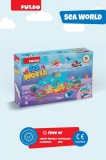 PUZZLE DIN SPUMA EVA, LUMEA MARINA, PUEDO, PUEDO TOYS