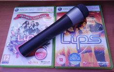 Lips + Lips Number one Hits Xbox 360 + microfon wireless Microsoft foto
