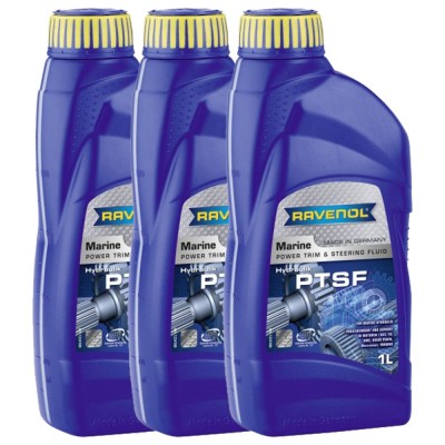 Pachet 3 litri ulei Ravenol Marine Power Trim Steering Fluid foto