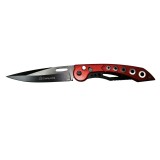 Cumpara ieftin Cutit Buzunar Briceag Automat Otel Inoxidabil Rosu 22cm Idealstore Pescuit Rezistent Rugina