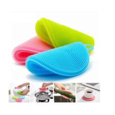 Burete din silicon pentru vase, fructe, legume, 11 cm