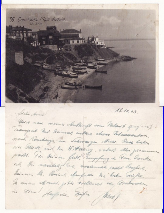 Constanta -Plaja Duduia- vedere