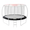 Protectie Arcuri Trambulina inSPORTline Flea Pro 366 cm, Negru, PVC, 28cm latime