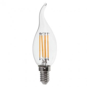 BEC LED FILAMENT E14 4W 6500K foto