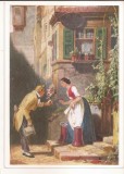 FA99 -Carte Postala- GERMANIA - Carl Spitzweg, Der Gratulant, necirculata