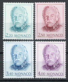 Monaco 1991 Mi 2020/23 MNH - Printul Rainier III, Nestampilat