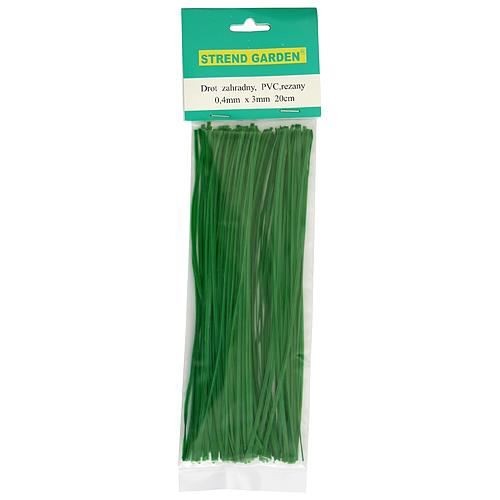 Sarma plasticata, pentru legat, 100 buc, 0.4x3x250 mm GartenVIP DiyLine