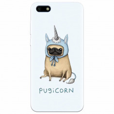 Husa silicon pentru Huawei Y5 Prime 2018, Pugicorn