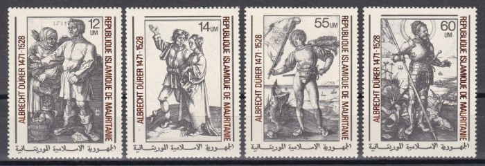Mauritania 1979 - 450 de ani de la moartea lui Albrecht D&uuml;rer, MNH