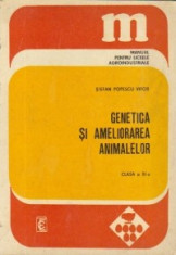 Genetica si ameliorarea animalelor, Clasa a X-a - Manual pentru liceele agroindustriale foto