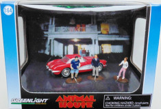 Diorama Animal House Chevy Corvette 1959, 1:64, Greenlight foto