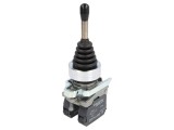 Joystick 22mm Comutator 1 NO x2 Negru