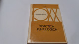 DIDACTICA PSIHOLOGICA de H. AEBLI R0