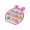 Set 10 clesti pentru par Crisalida, dimensiuni 2 x 2.4 cm, Fundite multicolor
