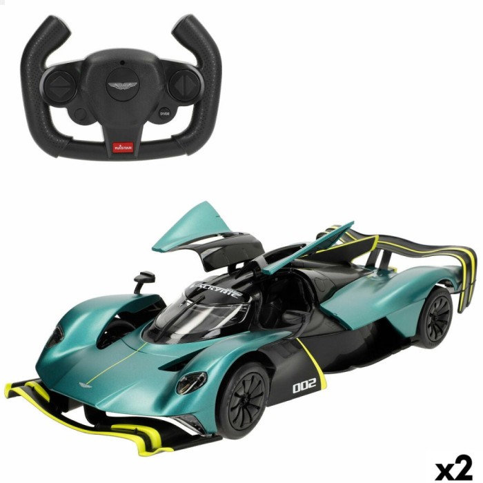 Mașină Radio Control Aston Martin 1:14 36 x 8 x 14 cm (2 Unități)