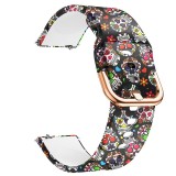 Cumpara ieftin Curea silicon, compatibila Samsung Galaxy Watch6 Classic 43mm, telescoape Quick Release, Vintage Model