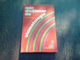 MIC DICTIONAR DE STOMATOLOGIE - GAFAR MEMET