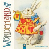 Alice in Wonderland Wall Calendar 2024 (Art Calendar)