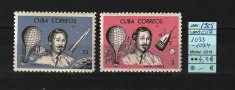 Cuba, 1965 | De la aeronautică la astronautică - M. Perez - Cosmos | MNH | aph foto
