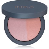 INIKA Organic Blush Duo fard de obraz in doua culori culoare Pink Tickle 6,5 g