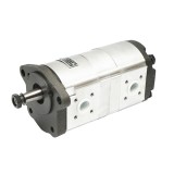 Pompa hidraulica cu rotatie stanga 14+8 cm3 pentru Claas si Renault