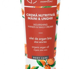 Crema nutritiva maini & unghii argan si aloe vera 100ml cosmetic plant