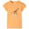 Tricou pentru copii, portocaliu deschis, 104 10570