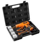 Pistol pentru reparat plastic 50W cu 200 capse, set in cutie BMC