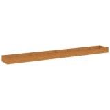 Cumpara ieftin Strat inaltat de gradina, 770x100x36 cm, otel corten