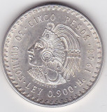 Mexic 5 pesos 1948, America de Nord, Argint