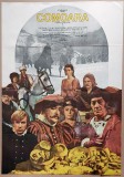 Comoara - Afis film romanesc format XL, Epoca de Aur, cinema Romaniafilm 1983