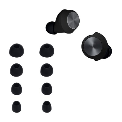 Set 8 Varfuri de schimb Kwmobile pentru BeoPlay Beoplay EQ/Beoplay H5/Beoplay H3, Albastru inchis, Silicon, KWM000018IS002C foto