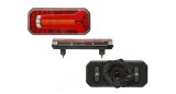 Lampa spate universala, 12/24V, 236x104x61mm, cu cablaj, fara lampa numar, cu mers inapoi, cu ceata, cu Leduri, partea Stanga=Dreapta, omologate EU