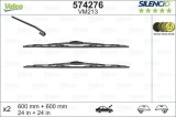 Set lamela stergator Valeo Silencio 600 600 mm