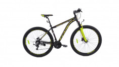 Bicicleta MTB Camp XC 200, roata 29&amp;quot;, aluminiu, frana pe disc hidraulica, culoarPB Cod:21293902180903 foto