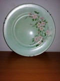 Vintage Victoria Pottery Fenton England 1951 farfurie portelan de colectie 25cm