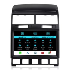 Navigatie Android Dedicata Volkswagen Touareg (2003-2010), 9Inch, 2Gb Ram, 64Gb Stocare, Carplay