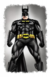 Cumpara ieftin Sticker decorativ Bat Man, Negru, 85 cm, 11533ST, Oem