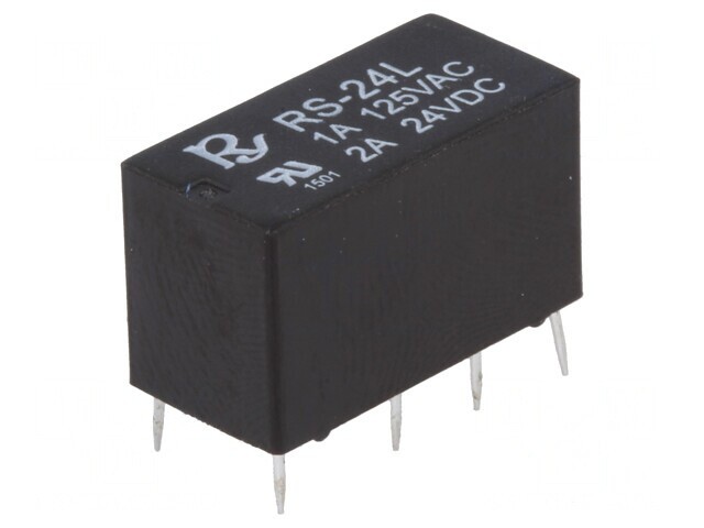 Releu Electromagnetic DPDT 24VDC 2A