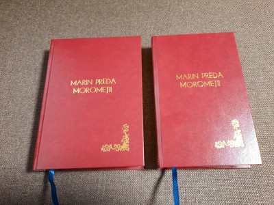 MARIN PREDA - MOROMETII PRINCEPS, 2 VOL ilustratii de Perahim-LEGATE DE LUX foto
