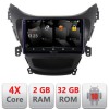 Navigatie HHyundai Elantra 2011-2013 5230-092 Android Ecran 720P Quad Core 2+32 carplay android auto CarStore Technology