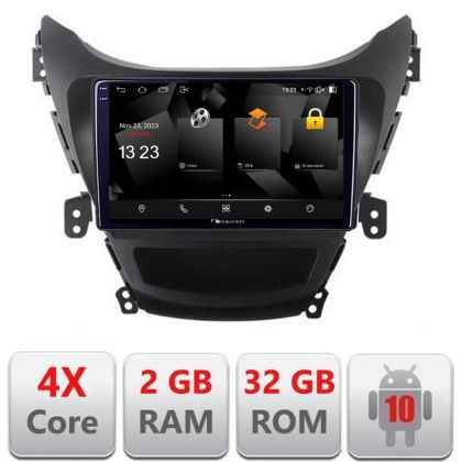 Navigatie HHyundai Elantra 2011-2013 5230-092 Android Ecran 720P Quad Core 2+32 carplay android auto CarStore Technology