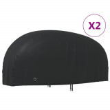 Cumpara ieftin Huse motociclete, 2 buc., 230x95x125 cm, Oxford 210D