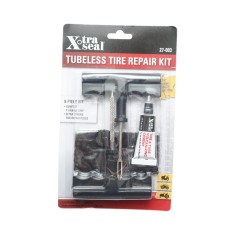 Kit vulcanizare anvelope tubeless la rece cu snur si scule X-TRA SEAL