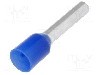 Terminal cu compresie, cablu 2.5mm2, cositorit, WEIDM&Uuml;LLER - 9019170000 H2,5/19D BL