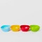 Bol patrat lux, 23x23x13 cm, din plastic, Sterk, diverse culori, NR.3