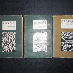 WILLIAM FAULKNER - CATUNUL / ORASUL / CASA CU COLOANE 3 volume